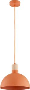 Lampada a sospensione su cavo NEOMI 1xE27/15W/230V arancione
