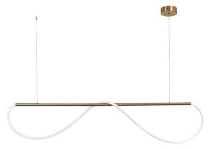 Lampadario LED sospeso su cavo MELECA LED/36W/230V 3000/4000/6000K 160 cm dorato