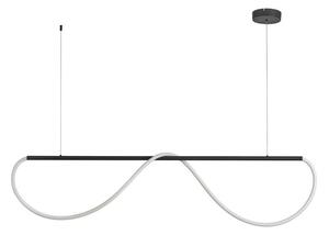 Lampadario LED a cavo MELECA LED/36W/230V 3000/4000/6000K 160 cm nero