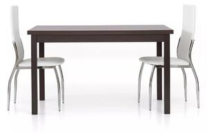 Tavolo moderno rettangolare moro wenge 130x80x76h (565)