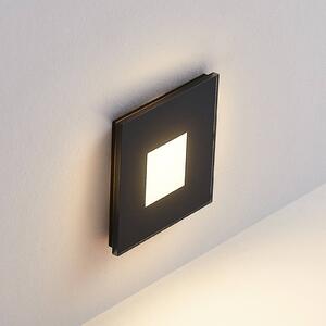 Molto Luce Lampada a incasso Wall R68 Glass SQ, nero, CCT