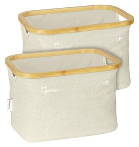 Set di cesti in tessuto 2 pz 38x26x26 cm Tom Tailor – Wenko