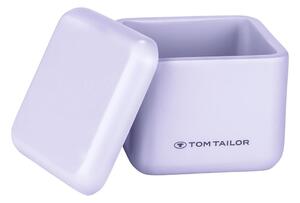 Organizer da bagno in poliresina viola per dischetti di cotone Tom Tailor T-Rounded – Wenko