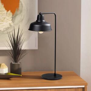 Opviq Berceste 181BLACK-ML lampada da tavolo, metallo nero Altezza 55 cm