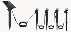 Set di 4 lampade solari a LED con luce regolabile Roundy