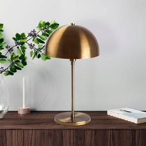 Opviq Lampada da tavolo Varzan 10857, oro antico, metallo, altezza 50 cm