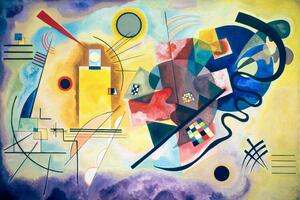 Riproduzione Giallo Rosso Blu, Wassily Kandinsky