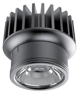 Faretto Incasso Dynamic Alluminio Nero Led 10W 3000K Luce Calda