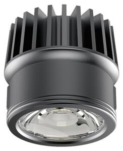 Faretto Incasso Dynamic Alluminio Nero Led 9W 3000K Luce Calda