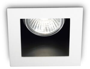 Faretto Da Incasso Moderno Funky Metallo Bianco 1 Luce Gu10