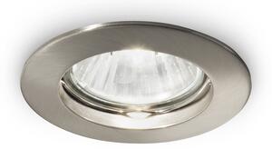 Faretto Da Incasso Moderno Jazz Metallo Nickel 1 Luce Gu10 Confezione da 3