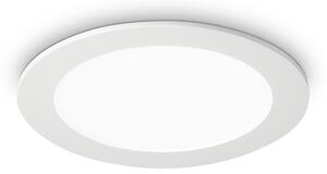 Faretto Da Incasso Moderno Groove Alluminio Bianco Led 10W 4000K D11,8Cm