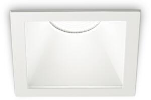 Proiettore Da Incasso Moderno Game Square Alluminio Bianco Led 11W 3000K