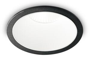 Proiettore Da Incasso Moderno Game Alluminio Nero E Bianco Led 11W 3000K