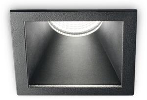 Proiettore Da Incasso Moderno Game Square Alluminio Nero Led 11W 3000K