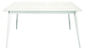 Tavolo allungabile in abete spazzolato laccato bianco 140x85 (819)