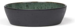 Ciotolina verde/nera in gres Gastro Green/Black – Bitz