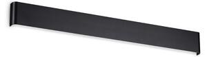 Applique Moderna Delta Metallo Nero Led 30W 4000K Luce Naturale