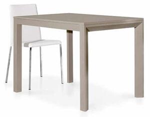 Tavolo moderno rettangolare tortora allungabile 110x70x77 (682)
