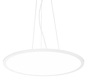 Sospensione Moderna Fly Slim Alluminio-Plastiche Bianco Led 53W 4000K D60Cm