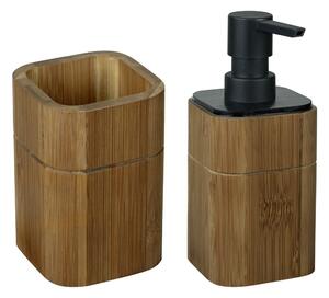 Set di accessori da bagno in bambù marrone Serro - Wenko