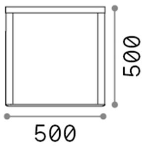 Piantana Industrial-Minimal Ipotesi Metallo Nero Led 16W 3000K H50Cm