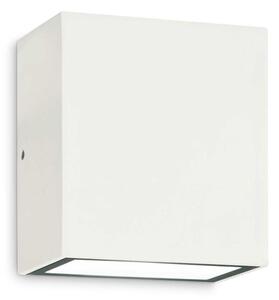 Applique Moderna Argo Metallo Bianco Led 10W 3000K Luce Calda