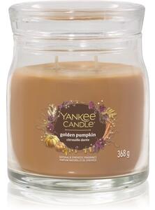 Yankee Candle Golden Pumpkin candela profumata Signature 368 g