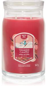 Yankee Candle Santa On Skis candela profumata 567 g