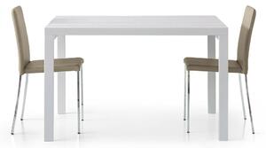 Tavolo allungabile colore bianco frassinato cm 120x90x76h chiuso (666)