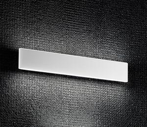 Applique Contemporanea Plank Metallo Bianco Acrilico Led 8W 3000K