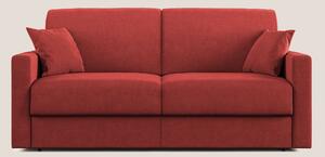 Chris Divano letto in microfibra smacchiabile T11 rosso