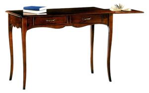 Scrivania classico in arte povera noce scuro 108x56x80 (531)