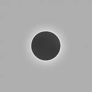 Gea Luce Fortuna a/p lampada da parete nero
