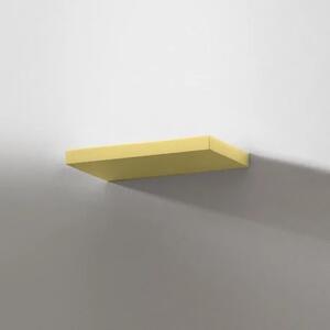 Gea Luce Yoana a/g applique led rettangolare luce in alto colore ottone