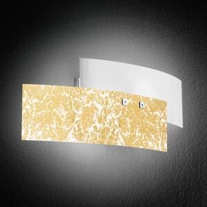 Gea Luce Lara a/p lampada da parete oro