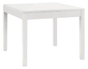 Tavolo con piano fisso (80x80) laccato bianco opaco