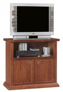 Mobile porta tv legno arte povera tinta noce 86x38x75 (377)