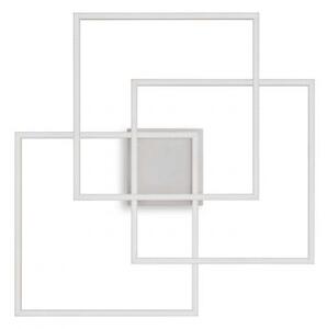 Lampada da soffitto frame pl quadrato bianco