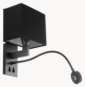 Applique con luce da lettura a LED Bronze