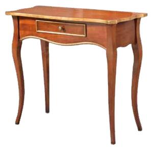 Tavolo Consolle COSTWAY In Legno - Con Cassetto, 120x30x81 Cm, Marrone, Per Ingresso - Foto 4