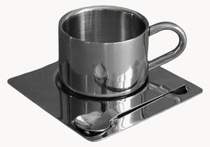 Set tazza con piattino e cucchiaino Shiloh, set da 3