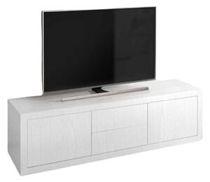 Porta tv rovere laccato bianco 170x45 (888)