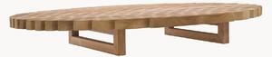 Tavolino da giardino ovale in legno di teak Anjuna