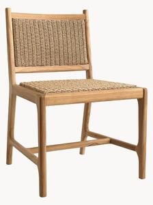 Sedia da giardino in legno di teak Pivetti