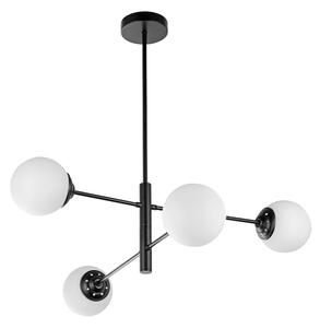 Lampada da soffitto moderna nera FINO PRO W4