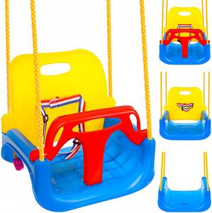 Altalena per bambini 3 in 1 in PVC con protezione fino a 30 kg