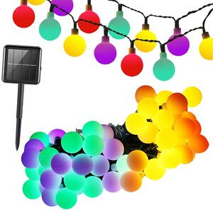 Ghirlanda decorativa solare da esterno LED RGB 40 690 cm 8 funzioni