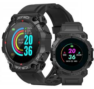 Orologio sportivo LCD Smart Android e iOS FD68 Bluetooth nero