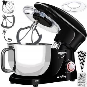 Robot da cucina multifunzione 2200 W 6,2 L + manicotto per pasticceria e 24 accessori